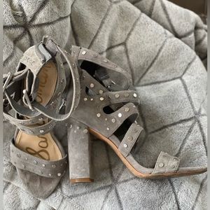 Sam Edelman chunky heels size 7